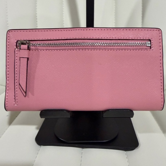 kate spade Pink Bifold Saffiano Wallet - Picture 2 of 5